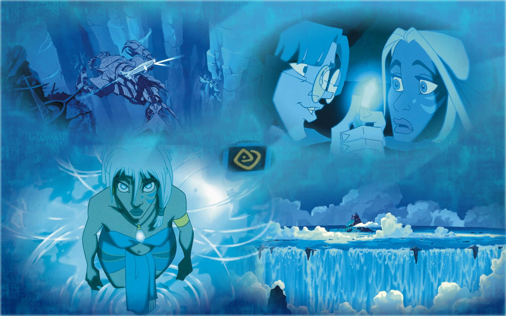 Atlantis The Lost Empire Scenes Wallpaper