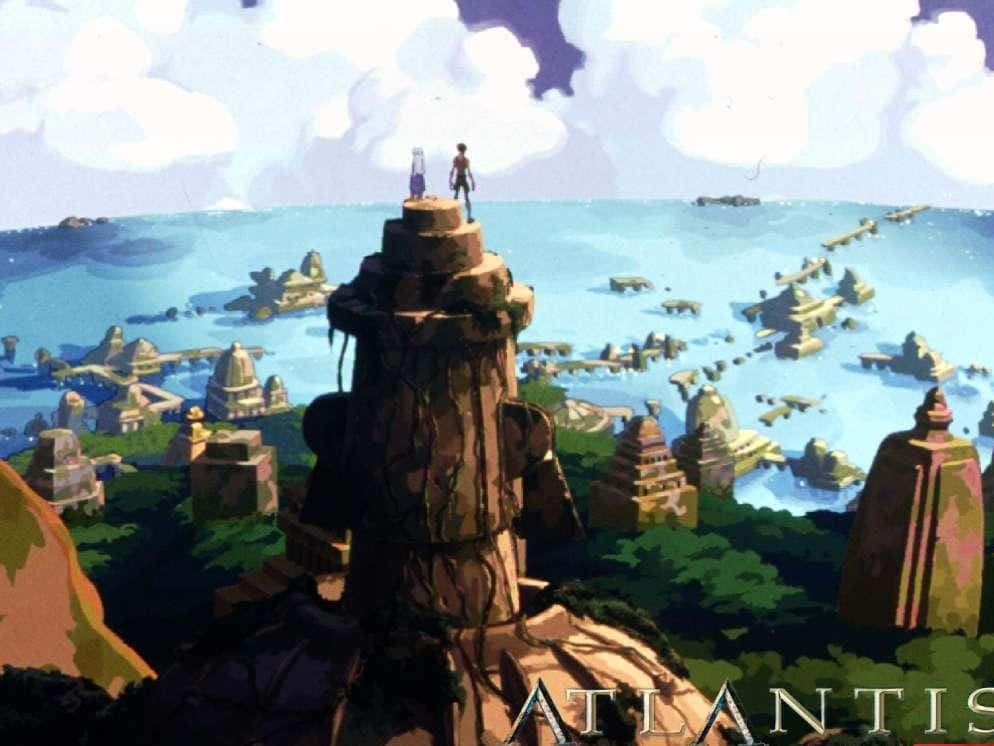 Atlantis The Lost Empire Tower Wallpaper