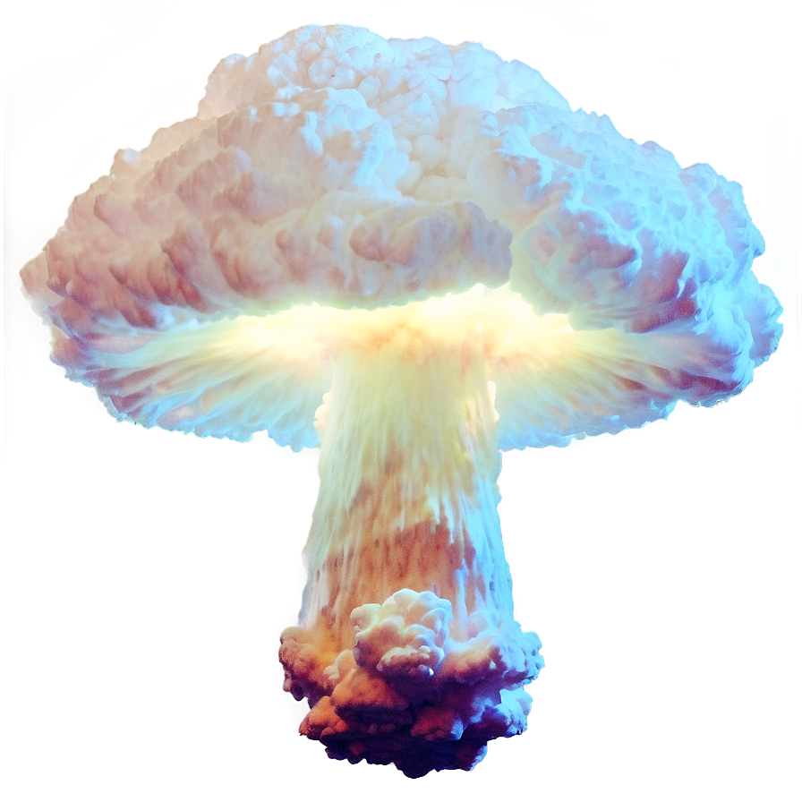 Atomic Bomb Mushroom Cloud Png Prn PNG