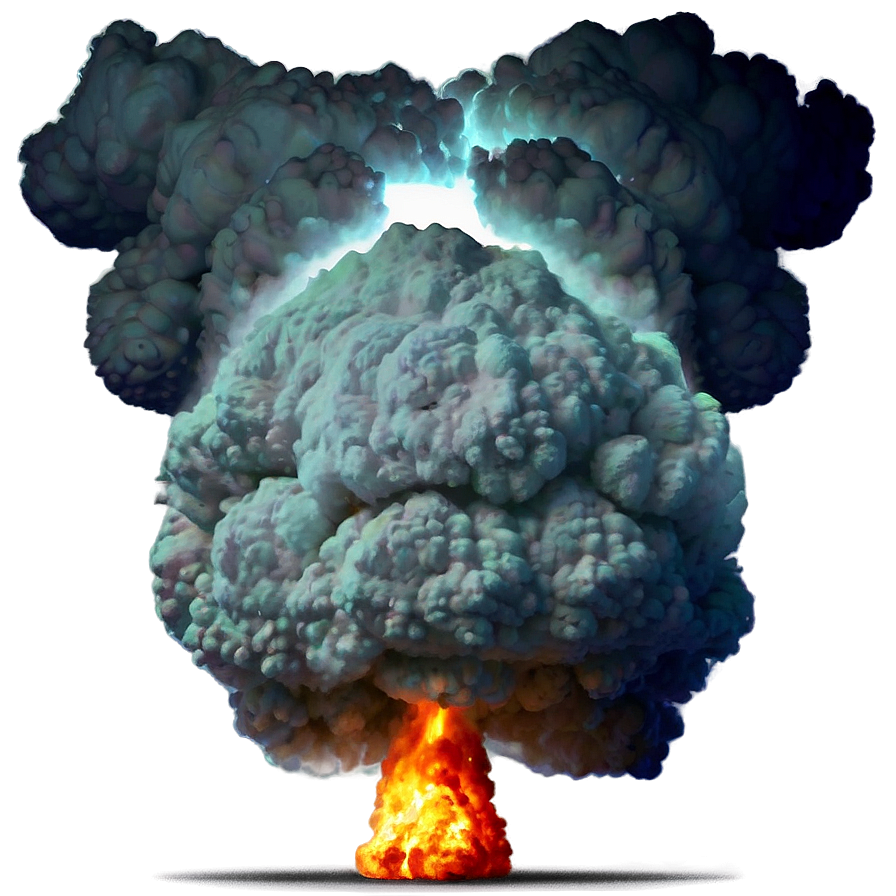 Atomic Explosion Simulation Png Fdu PNG