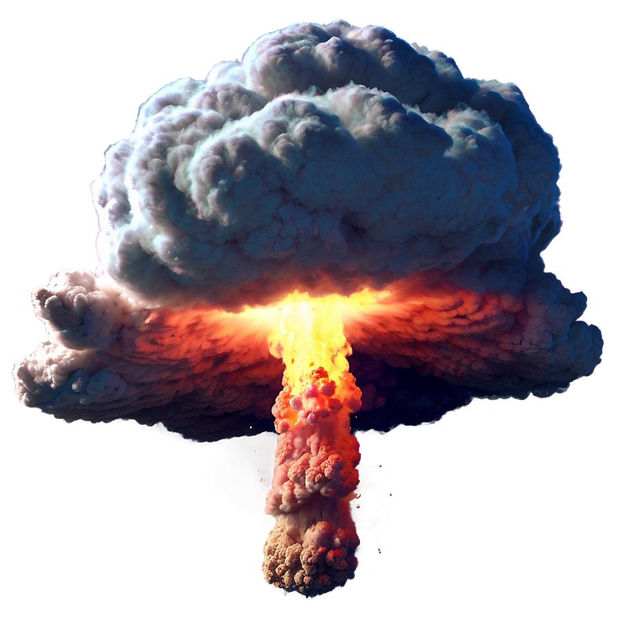 Atomic Explosion Simulation Png Knr72 PNG