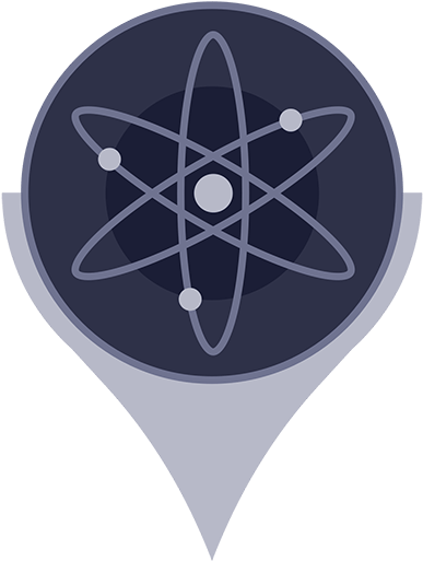 Atomic Symbol Location Icon PNG