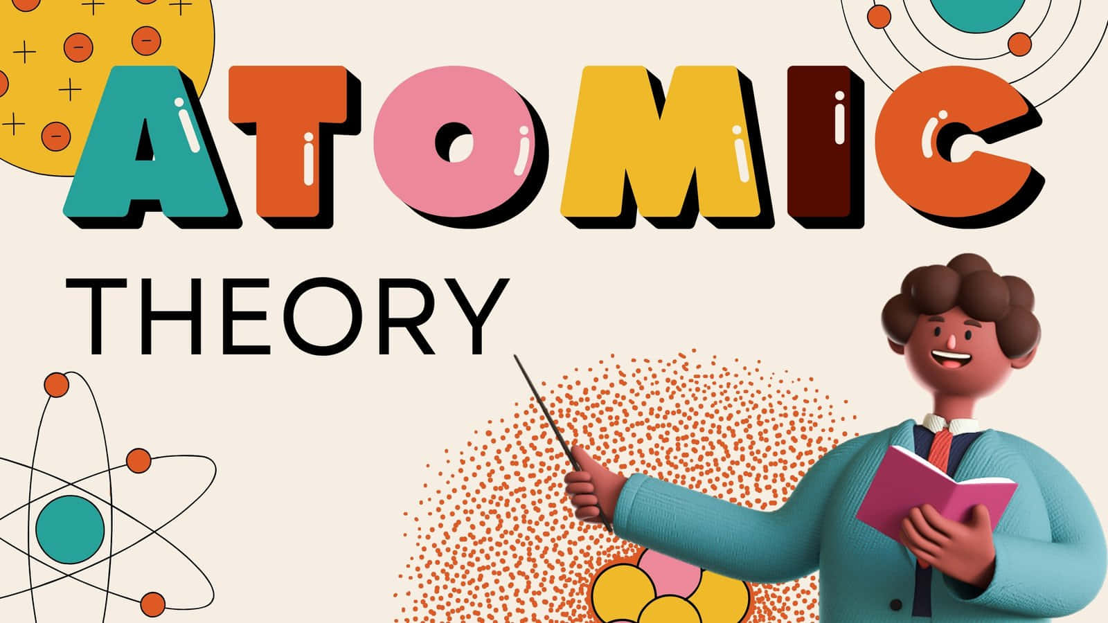 Atomic_ Theory_ Educational_ Illustration Wallpaper