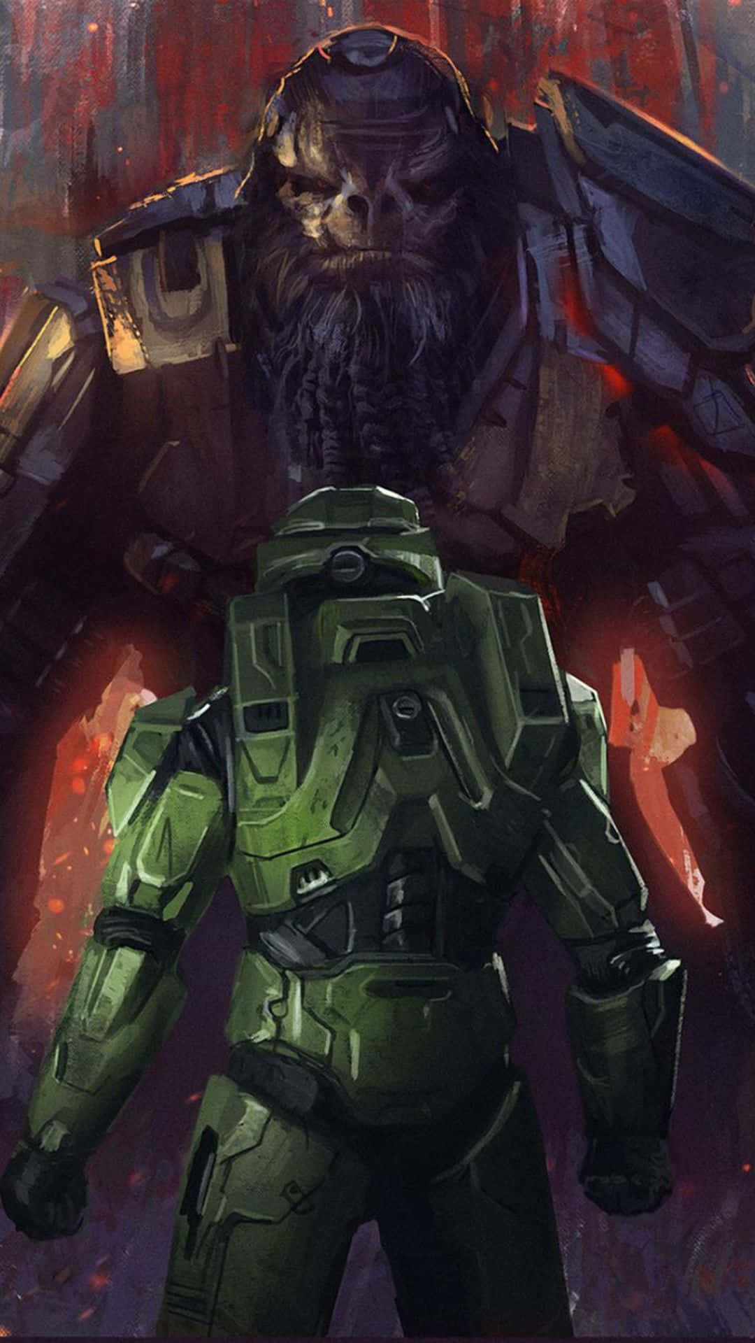 Atriox,el Temible Brute Del Universo De Halo. Fondo de pantalla