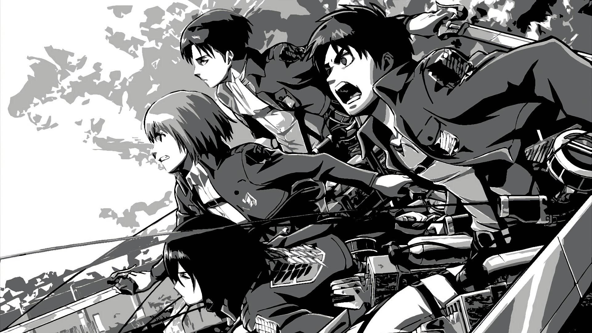 Attack On Titan Anime Manga wallpaper.