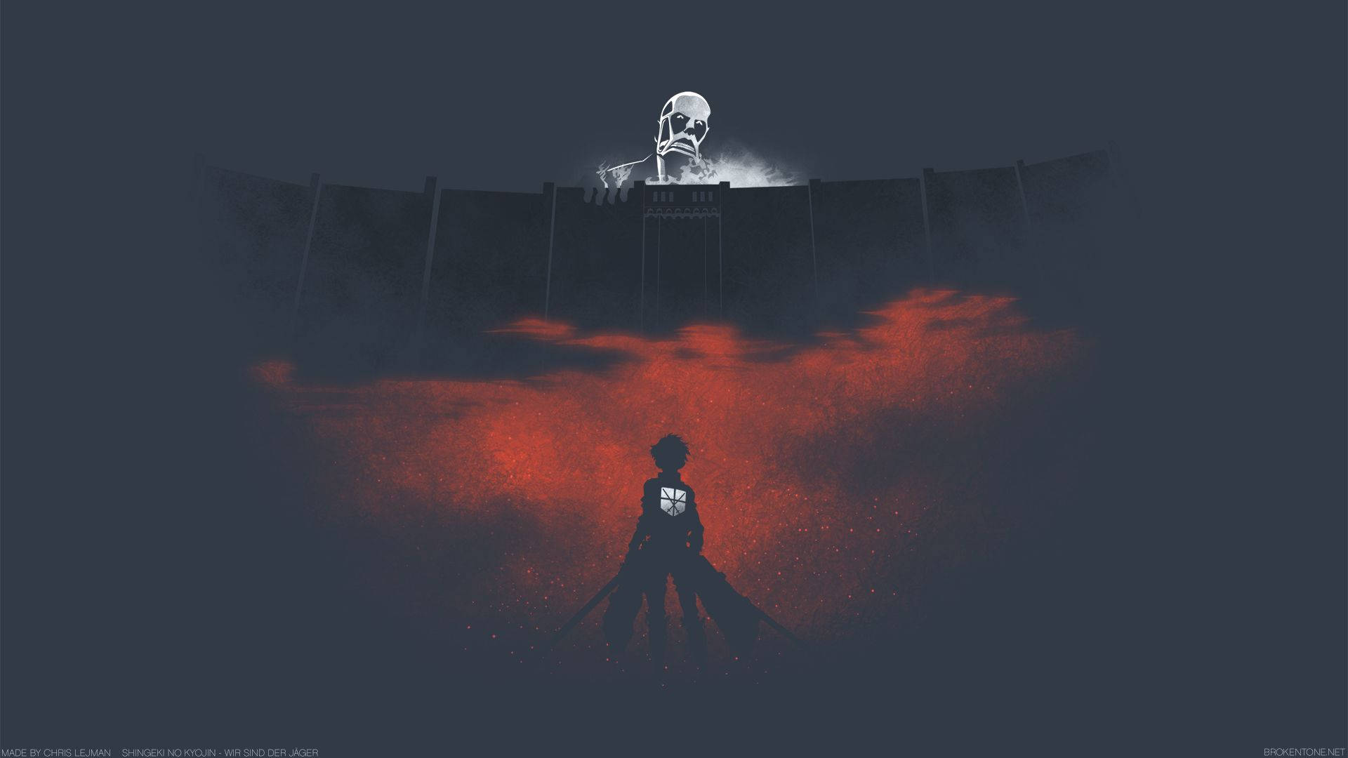 Behold the Colossal Titan! Wallpaper