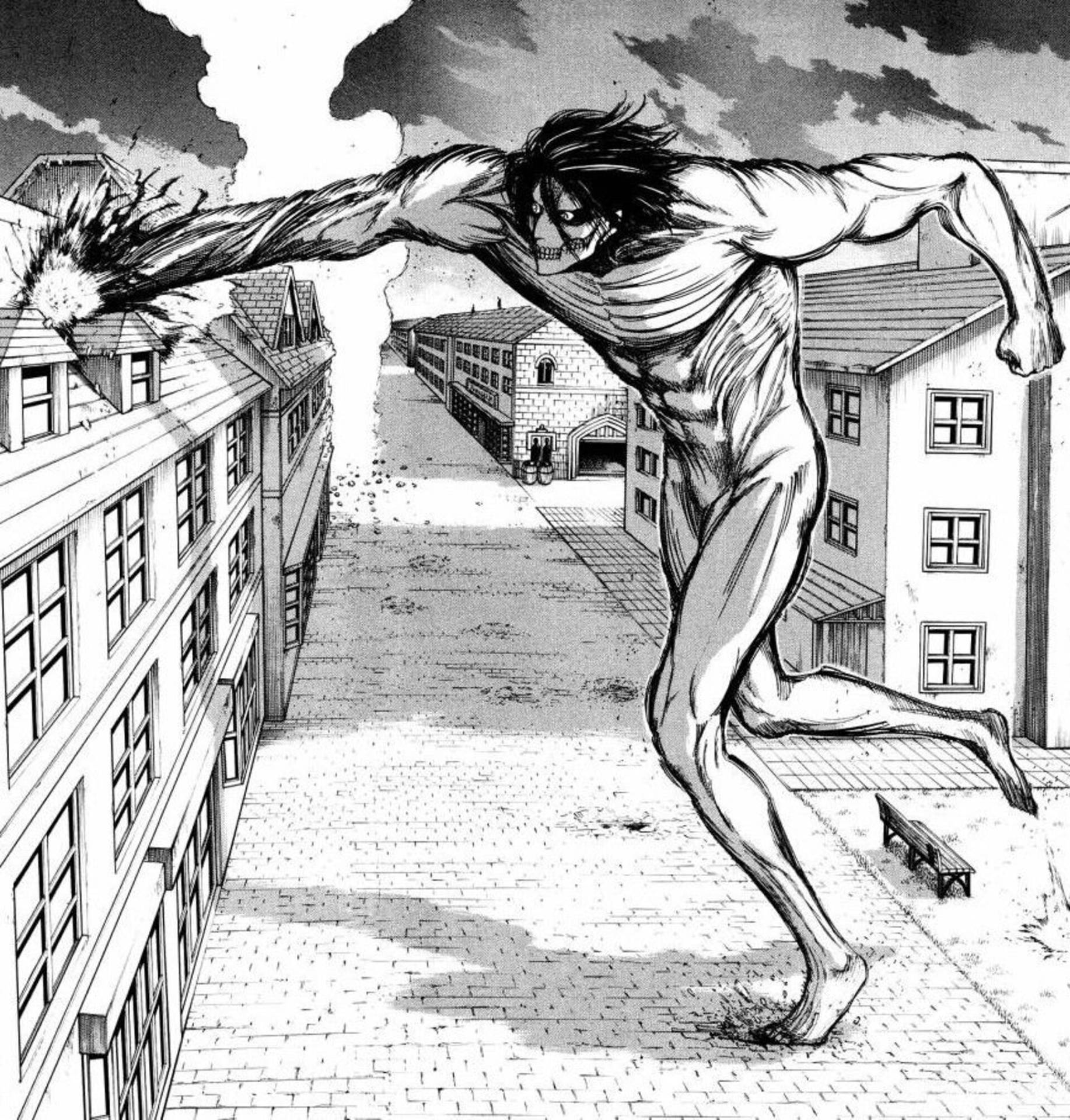 Attack On Titan Eren Manga Wallpaper