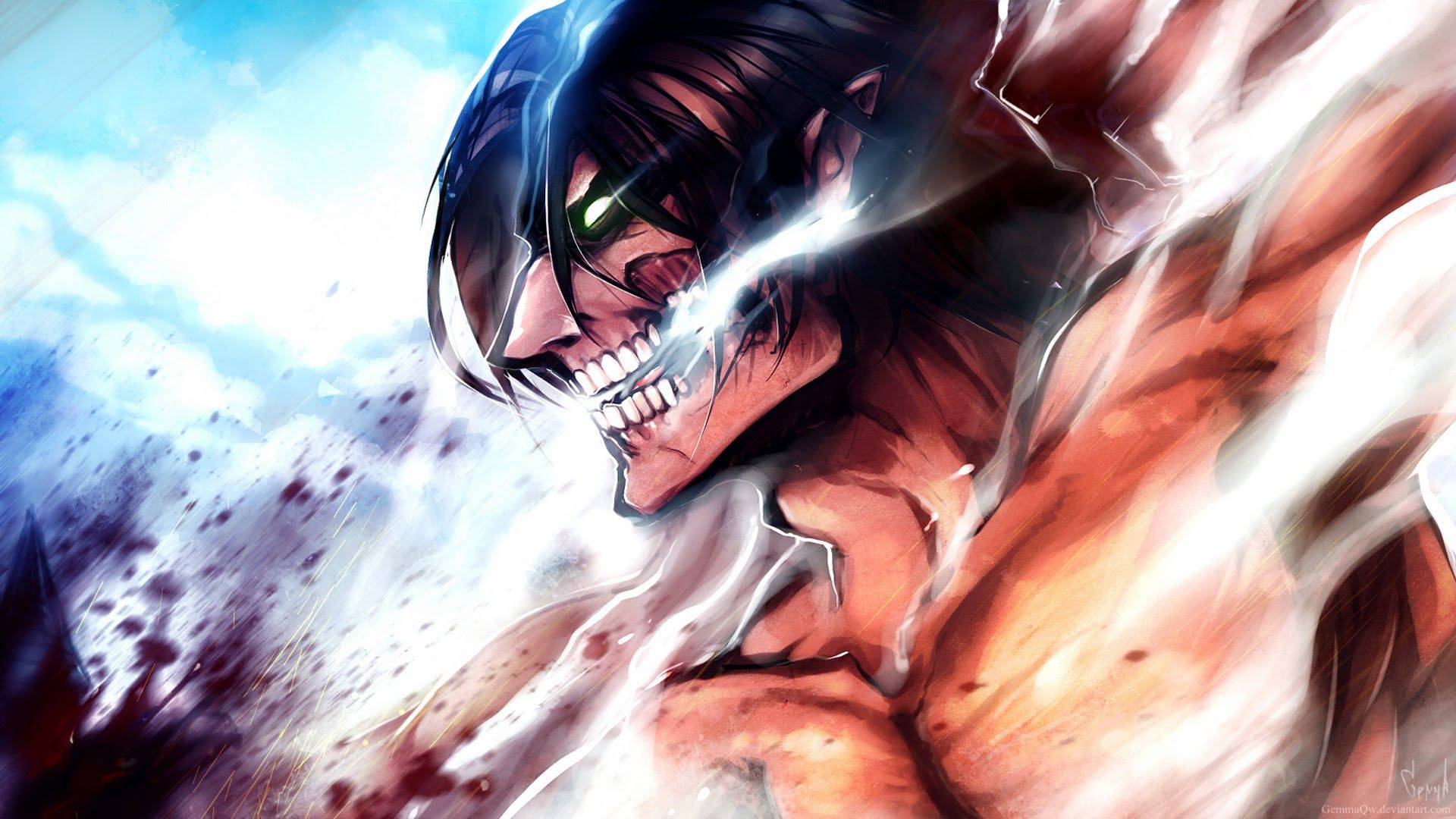 The Founding Titan - A Symbol of Hope in Attack On Titan Wallpaper