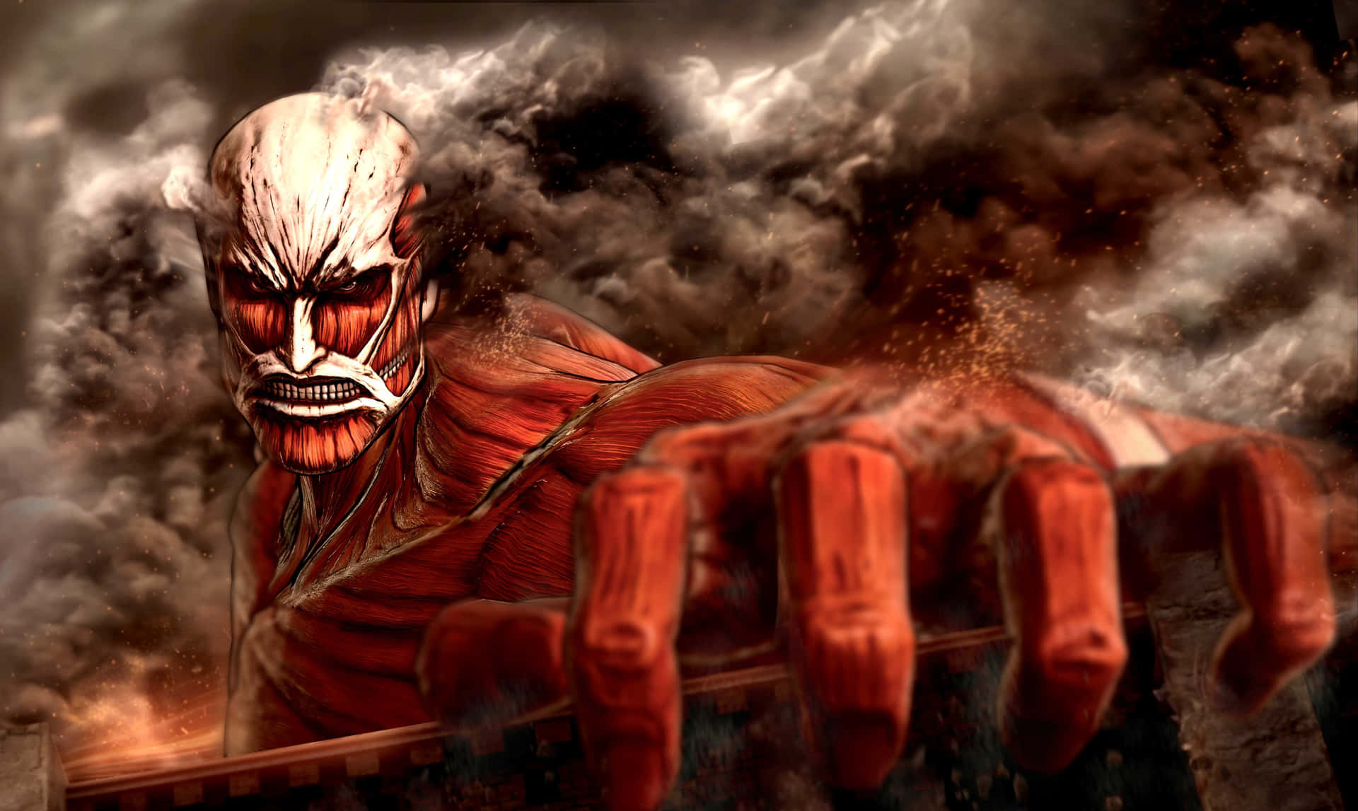 "Prepare yourself to enter the world of Attack On Titan!"