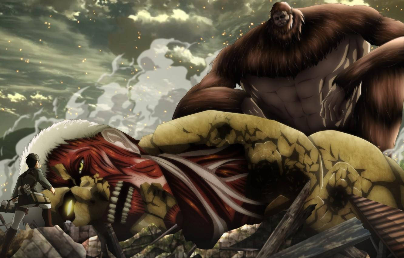 Attack On Titan Season 4 Dead Titan Wallpaper