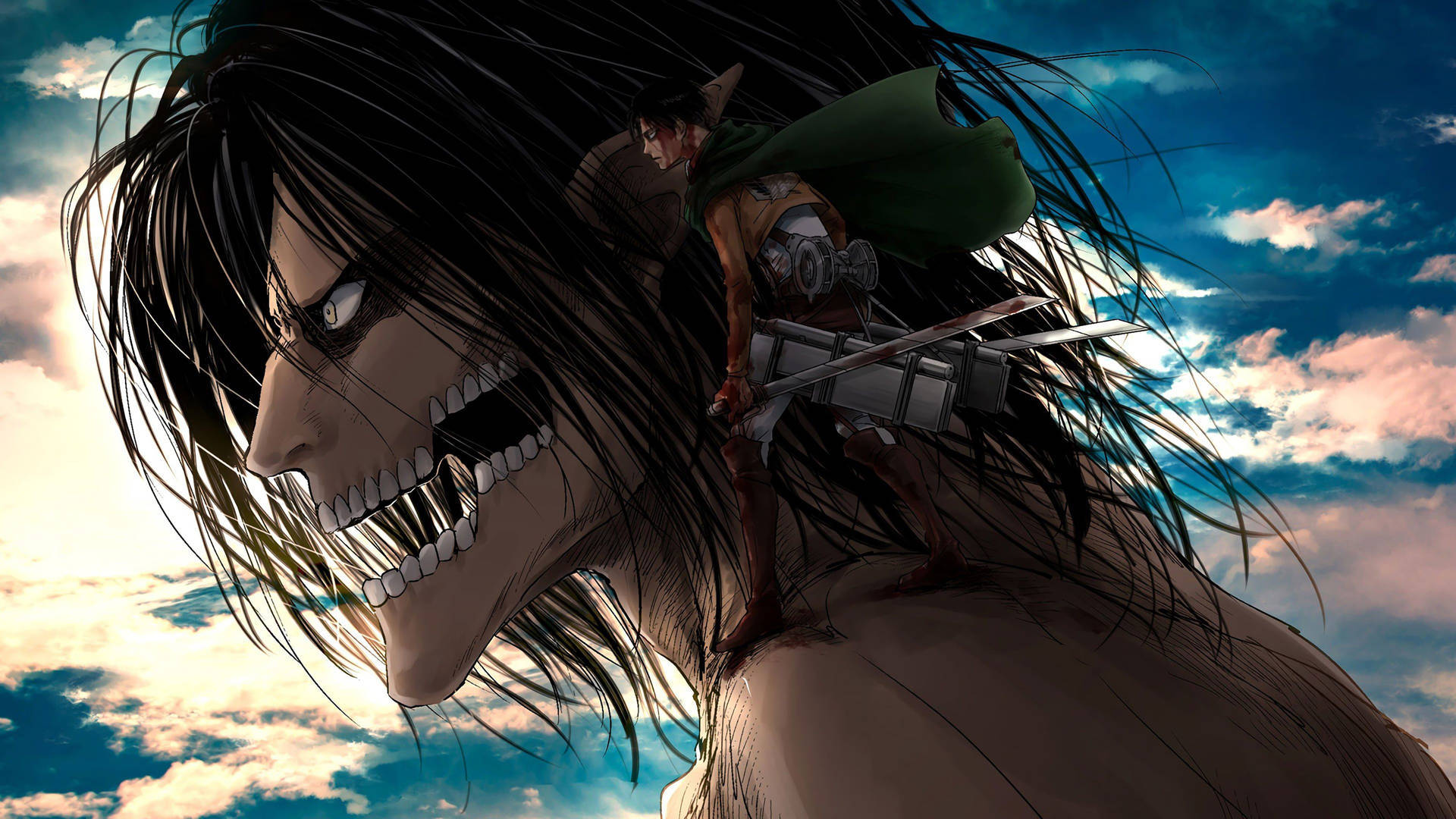 1920x1080 Eren Jeager Anime Laptop Full HD 1080P HD 4k Wallpapers, Images,  Backgrounds, Photos and Pictures