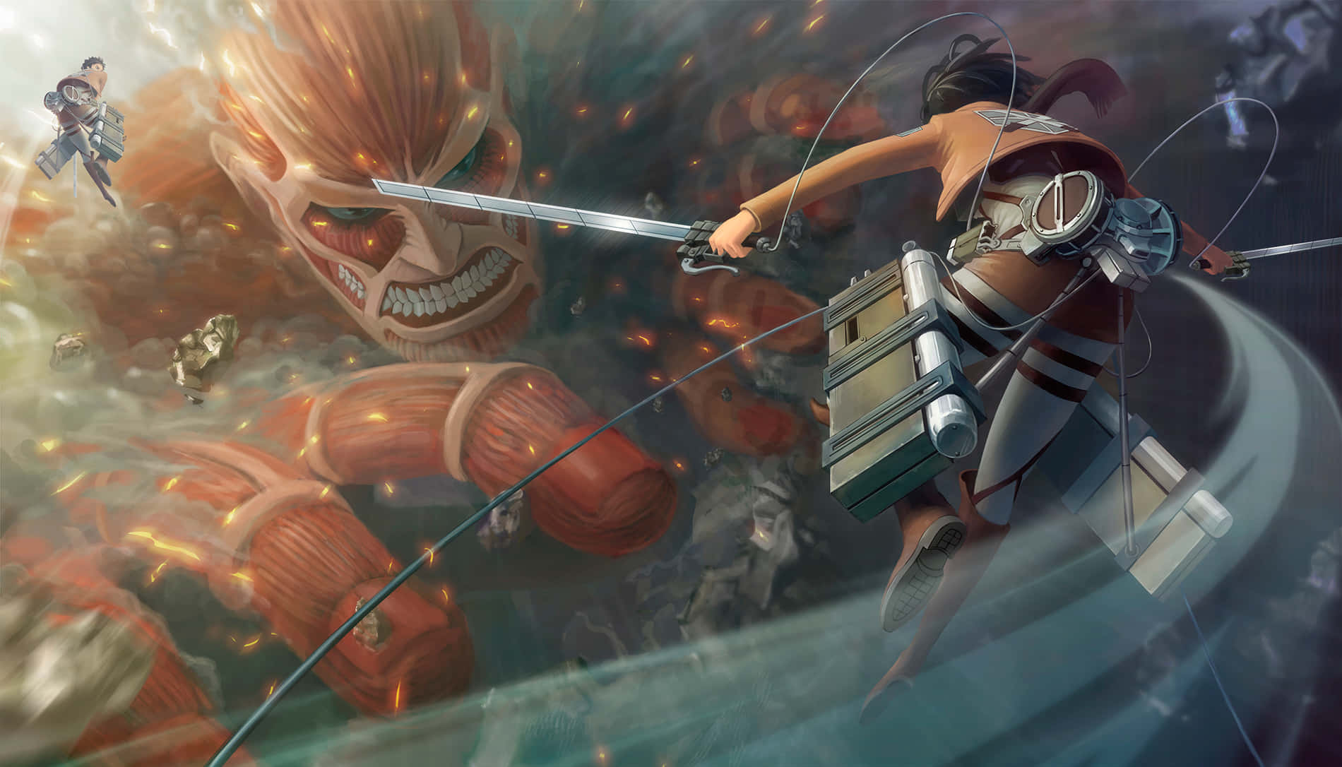 Prepare To Battle Like Never Before In Attack On Titan Video Game. Wallpaper
