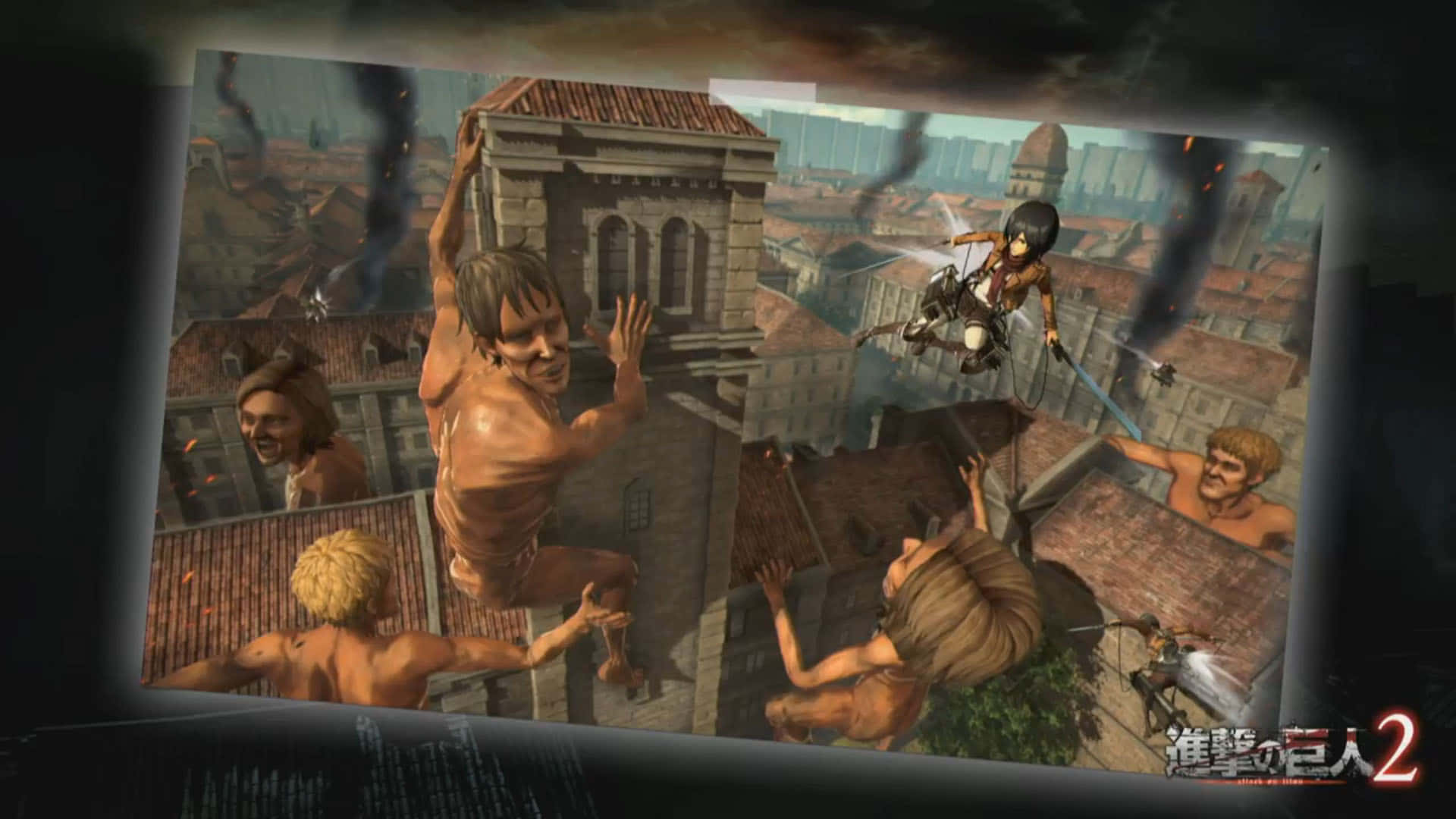 Attack on Titan video game - Fight with strength and courage Wallpaper