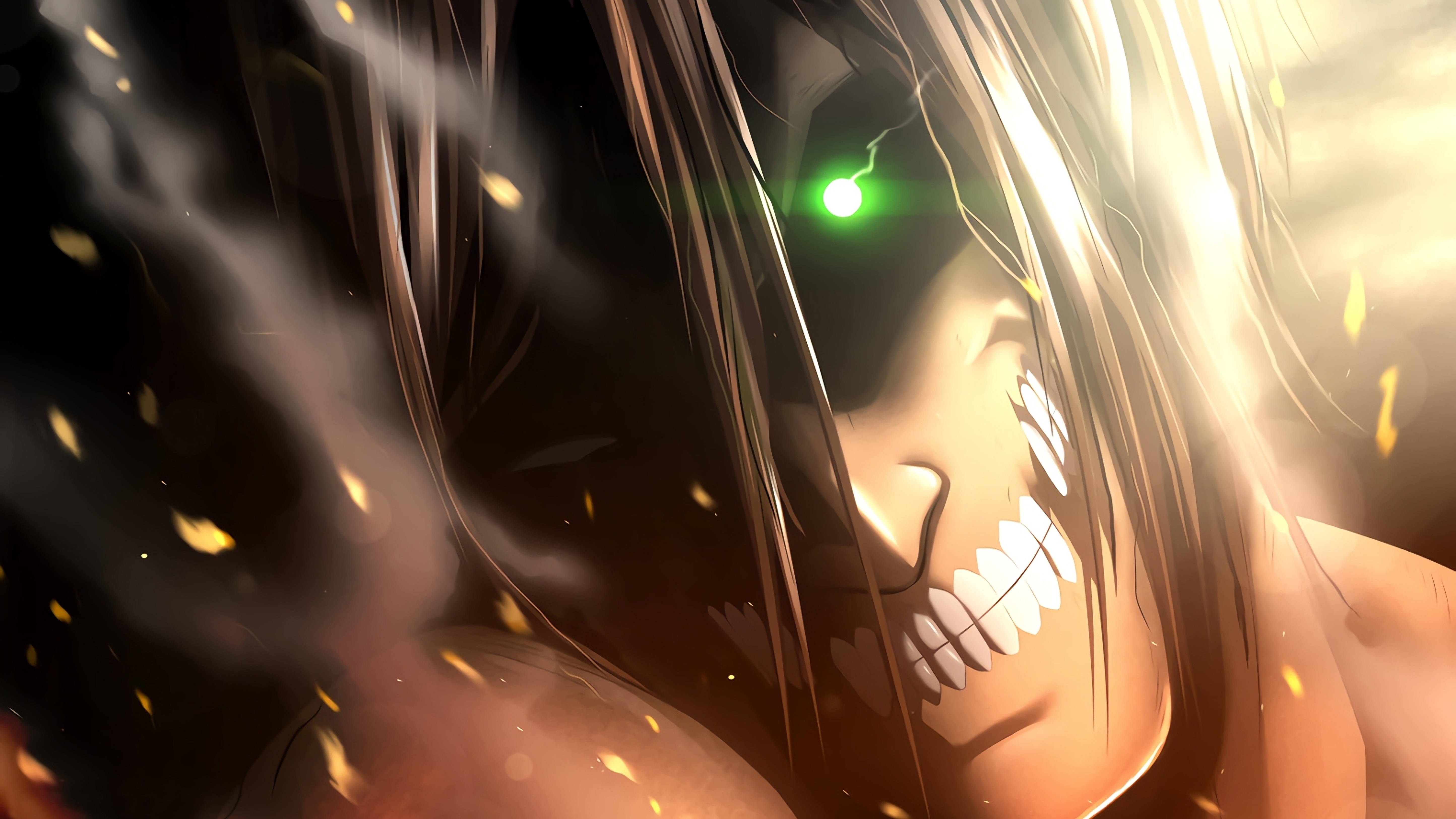 Attack On Titans 4k Physical Prowess Wallpaper