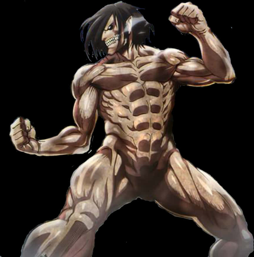 Attack Titan Roar PNG