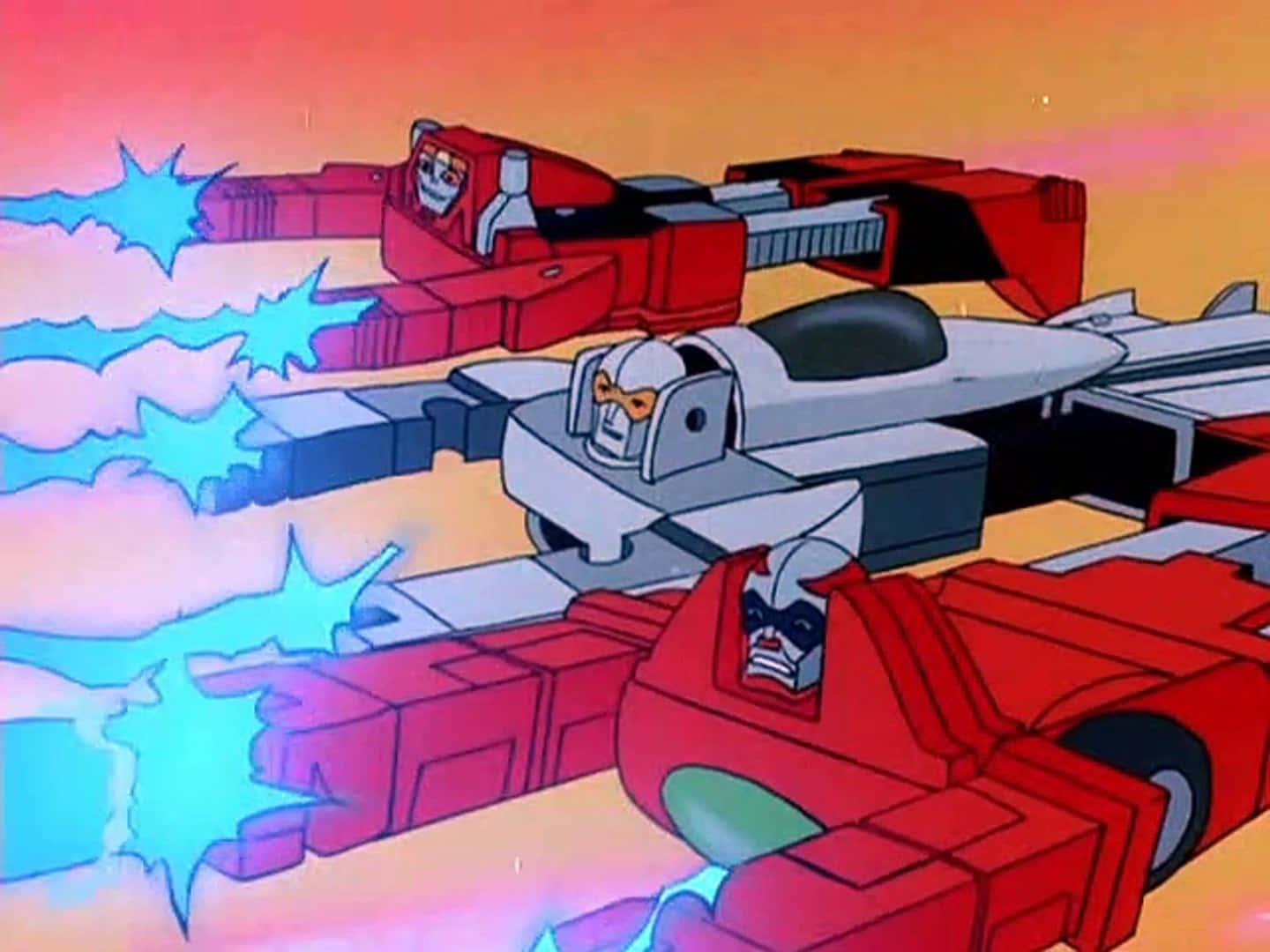 Attacking Challenge Of The Gobots Wallpaper