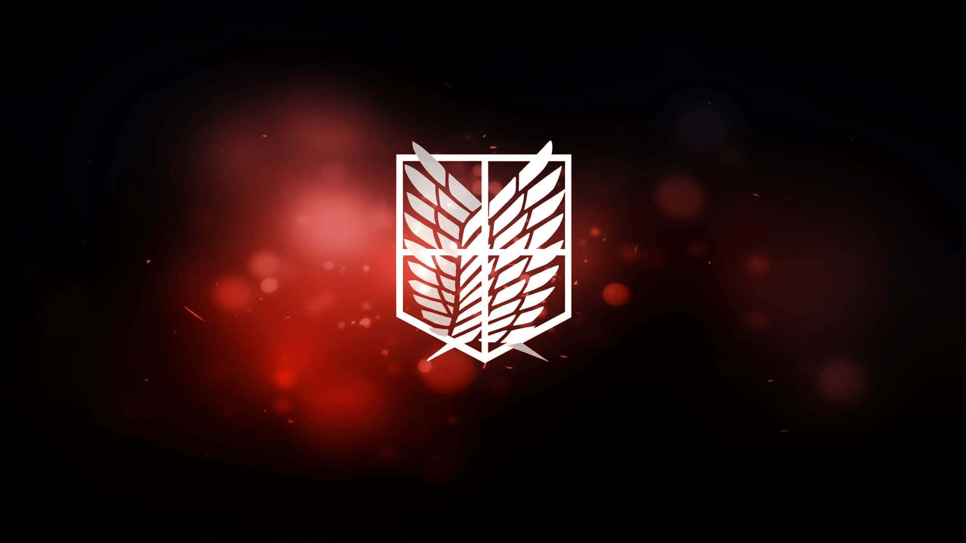 Attack On Titan Scout Regiment Embleem Achtergrond