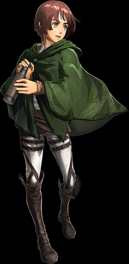 Attackon Titan Scout Regiment Member PNG