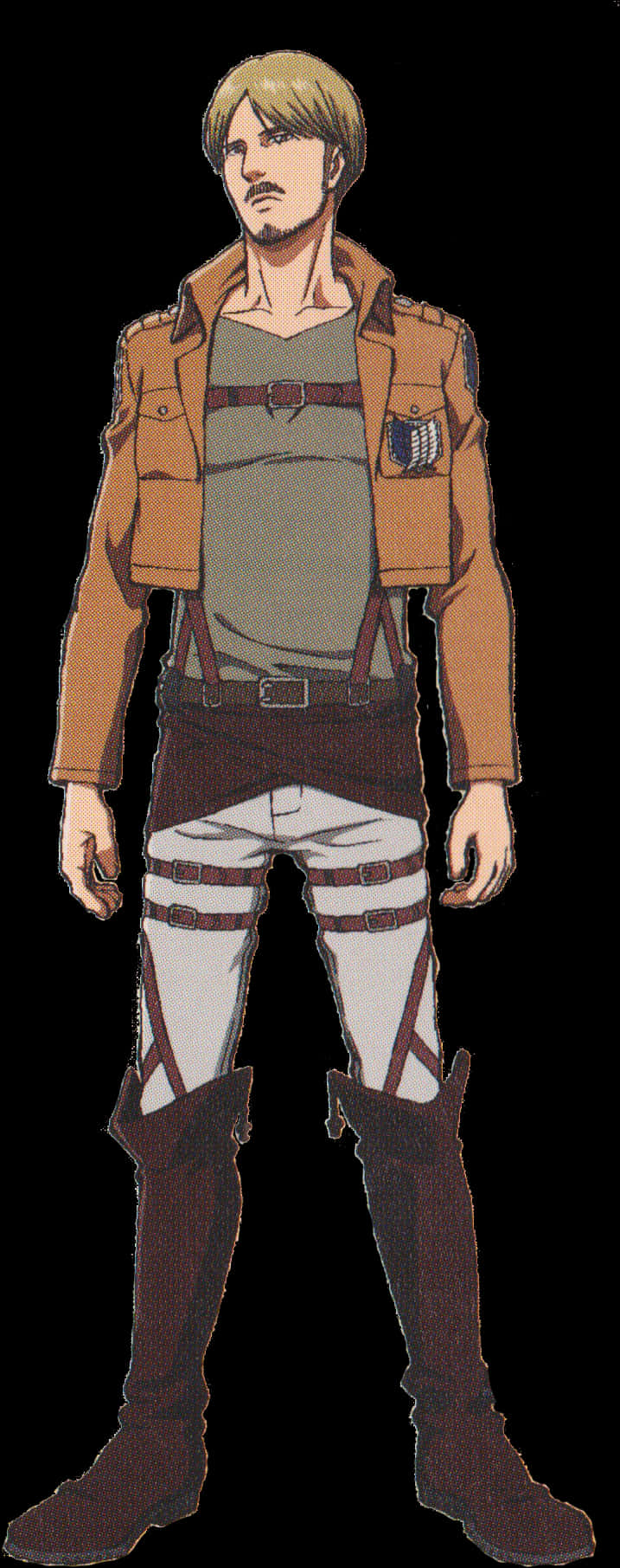 Attackon Titan Scout Regiment Uniform PNG