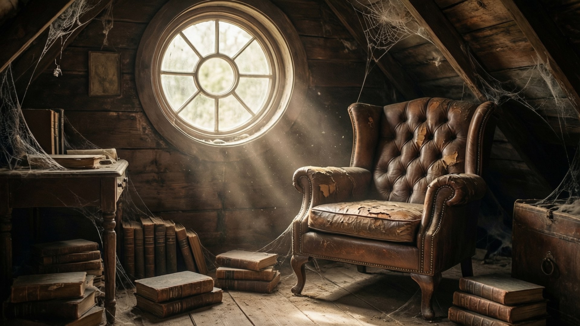 Attic Time Capsule Wallpaper