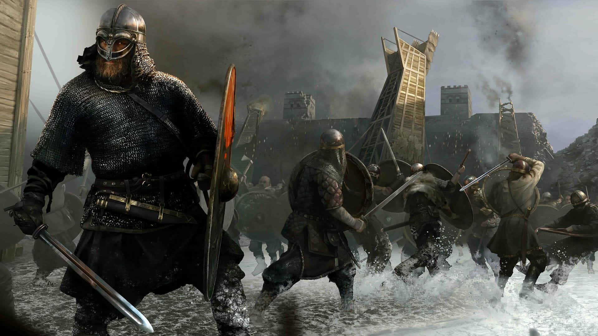 Sejr det antikke verden med Attila Total War tapet! Wallpaper