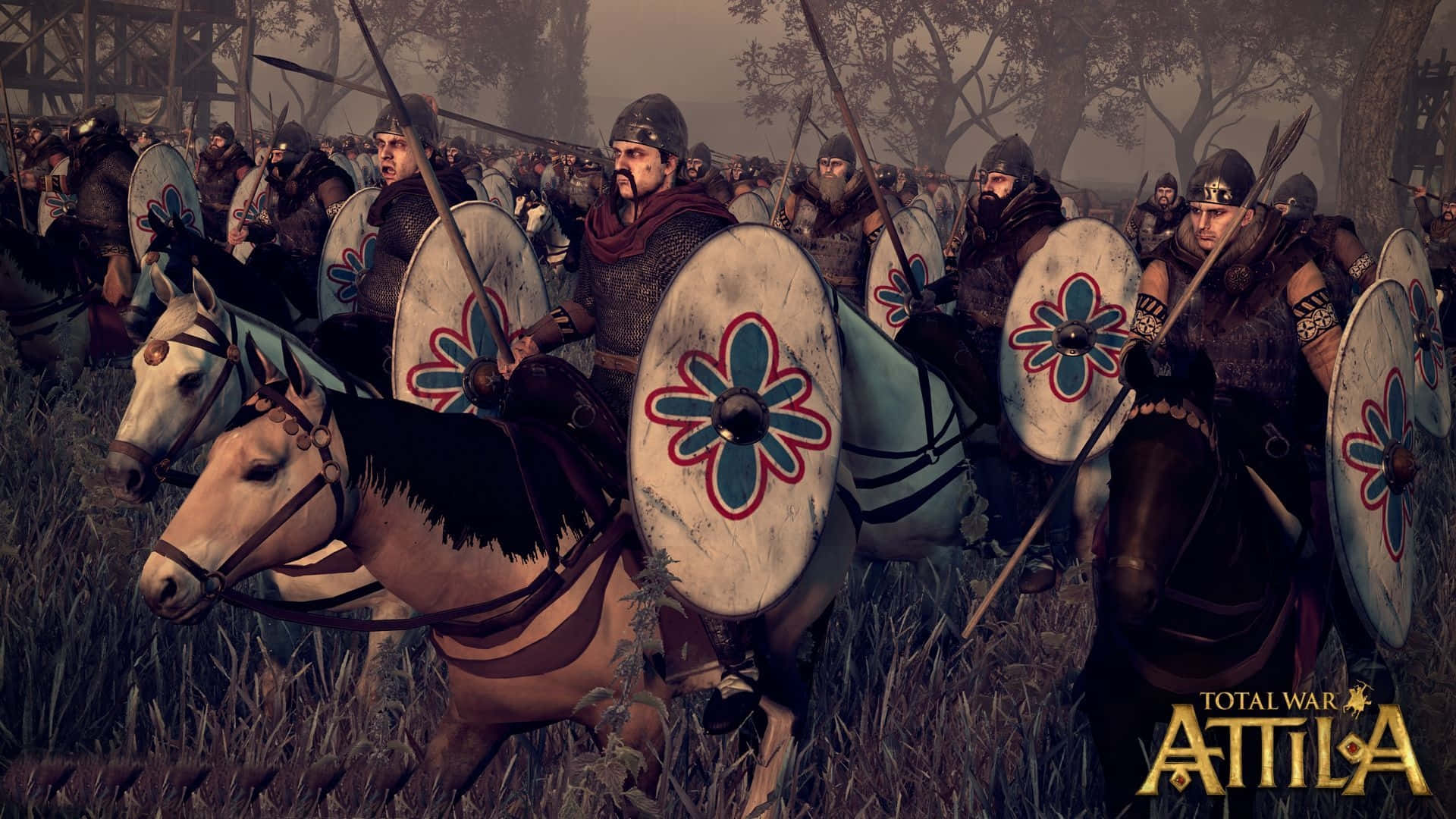 Prepáratepara La Guerra Total En Attila Total War. Fondo de pantalla