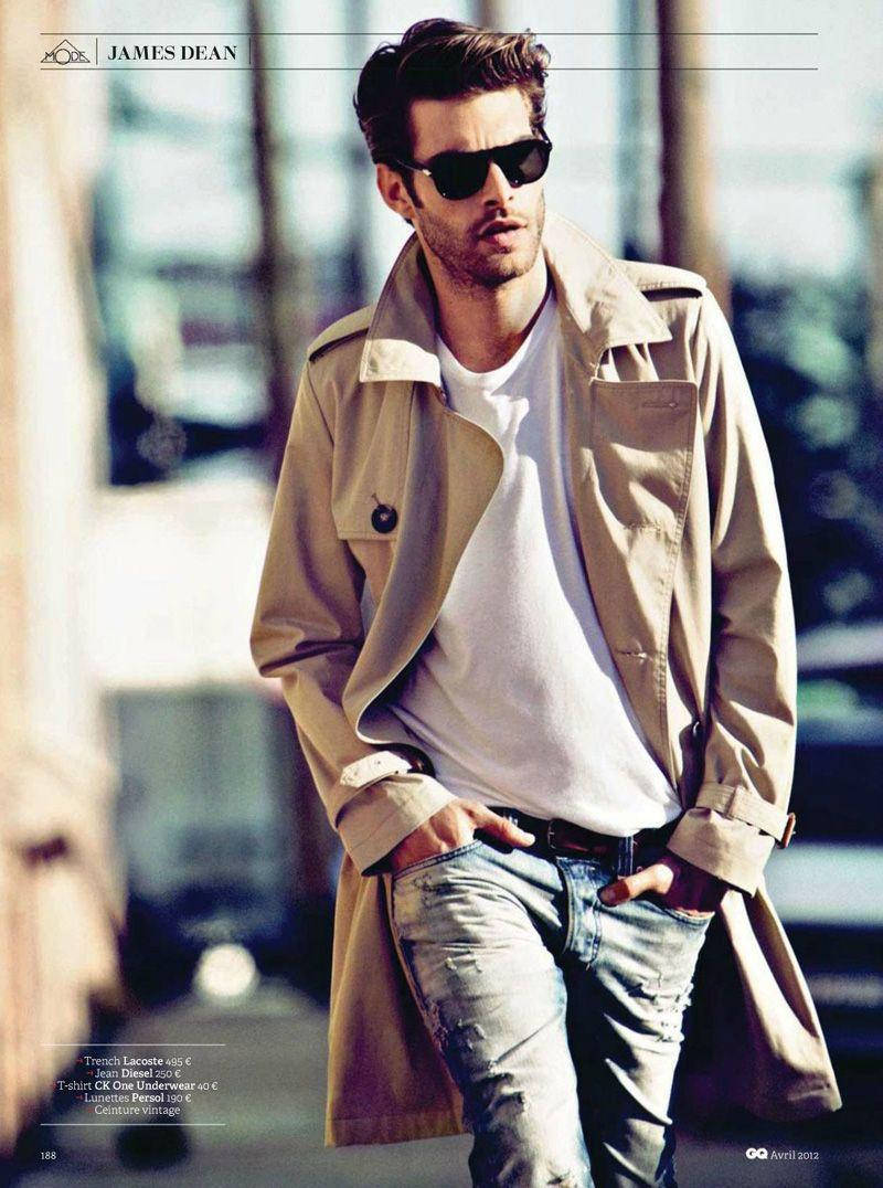 Attitude Boy In Stylish Khaki Coat Wallpaper