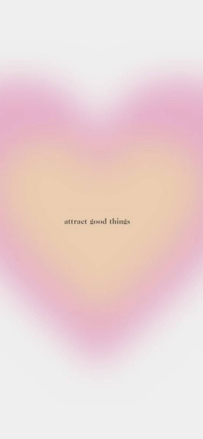 Attract Good Things Aura Aesthetic
