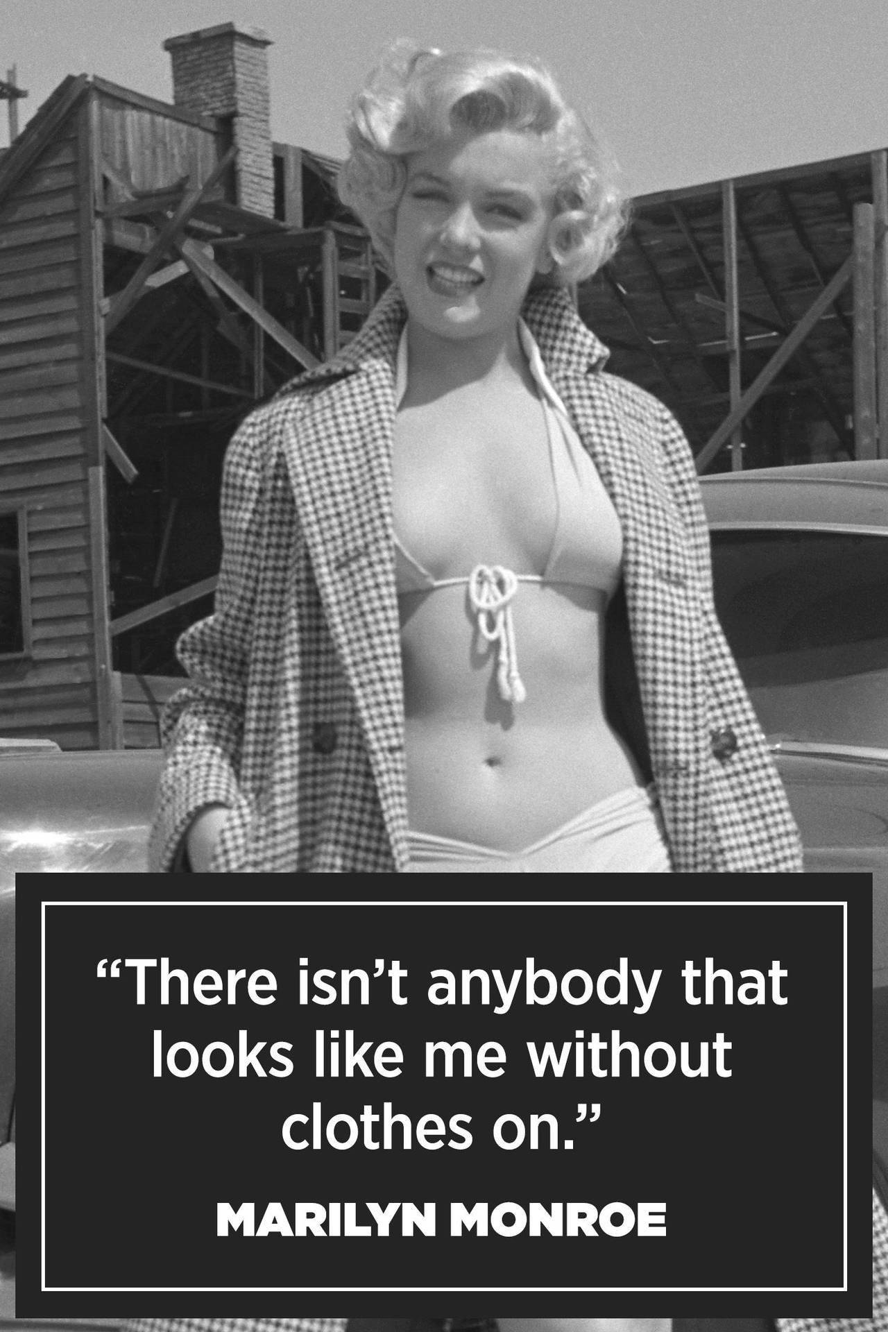 Attractive Marilyn Monroe Quotes Wallpaper