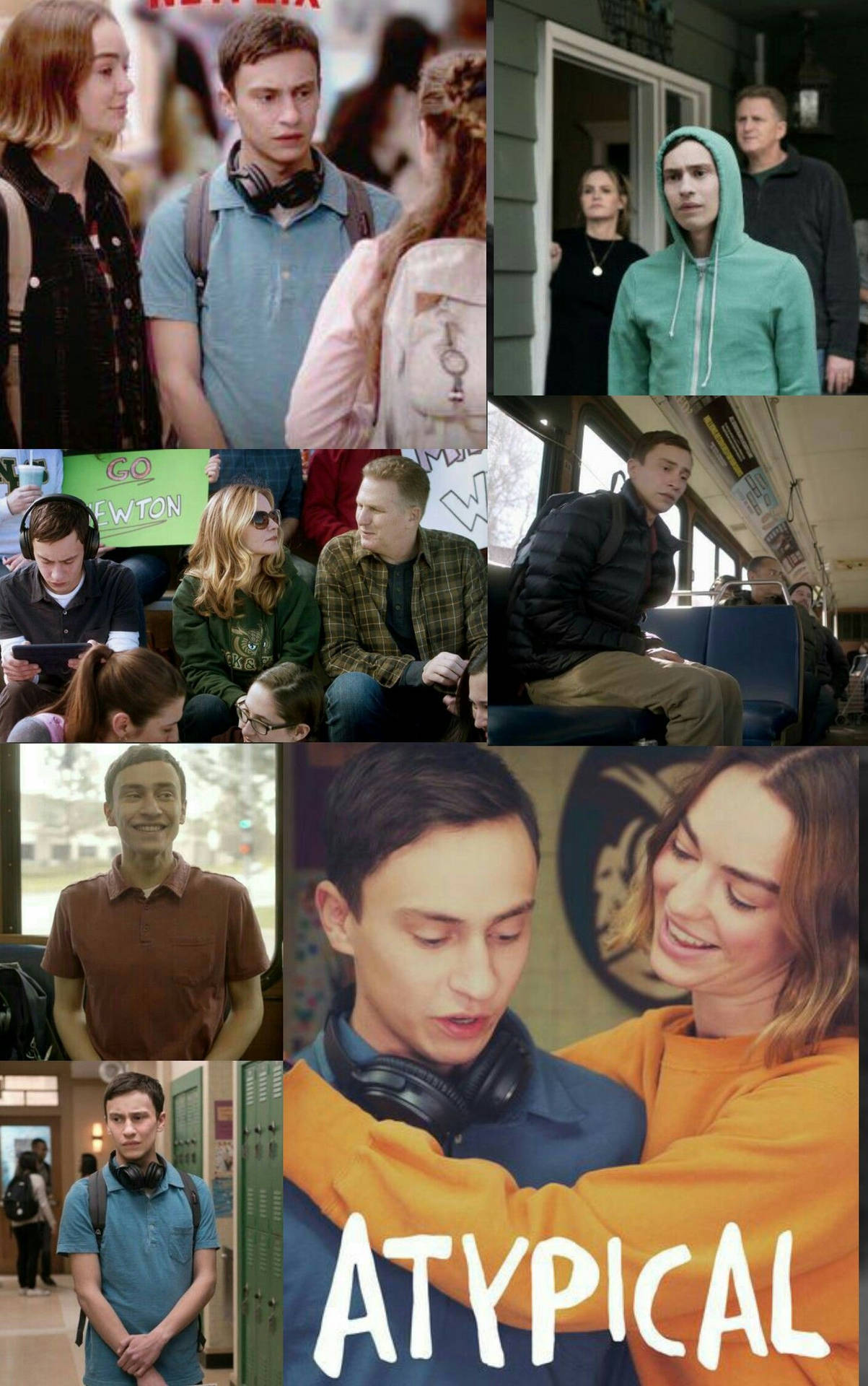 Atypical Comedy-Drama Television Series Wallpaper