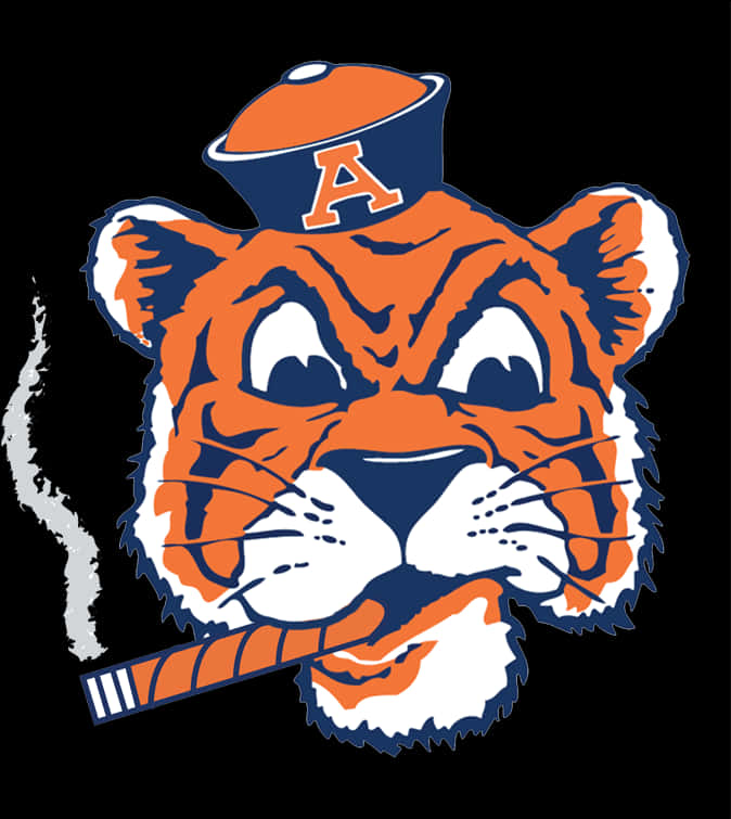 Auburn Tigers Mascot Logo PNG