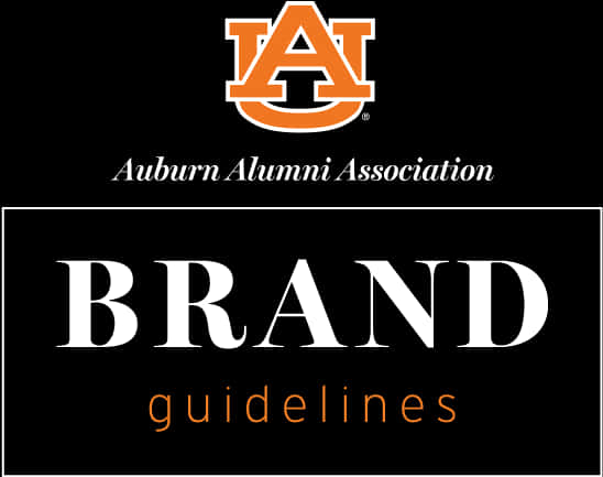 Auburn University Alumni Association Brand Guidelines PNG