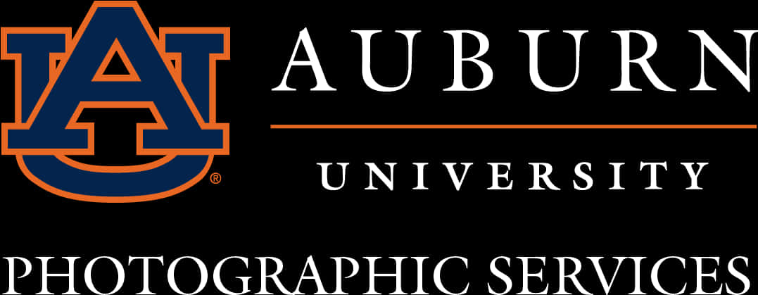 Auburn University Logowith Photographic Services Text PNG