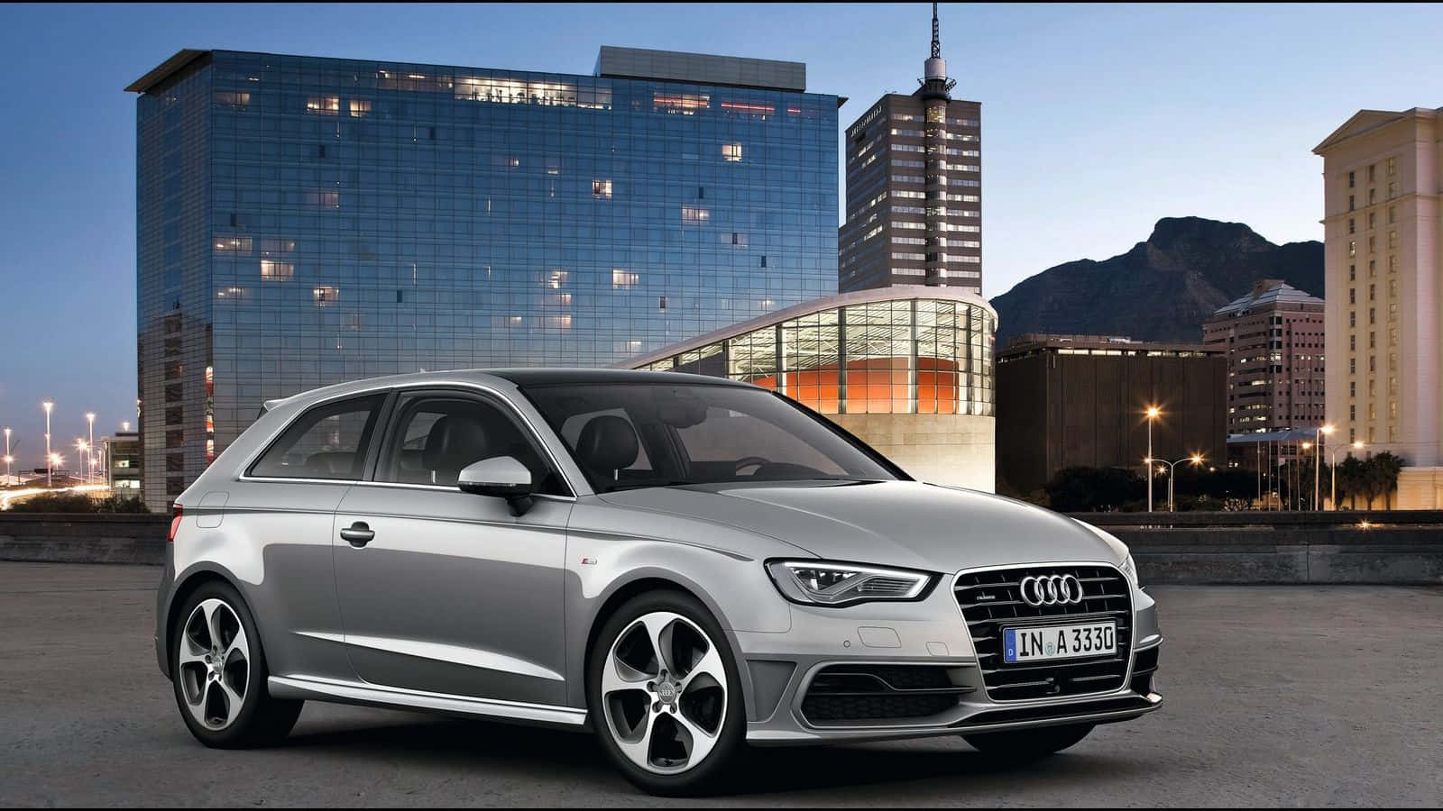 Audi A3 Sportback on the Road Wallpaper