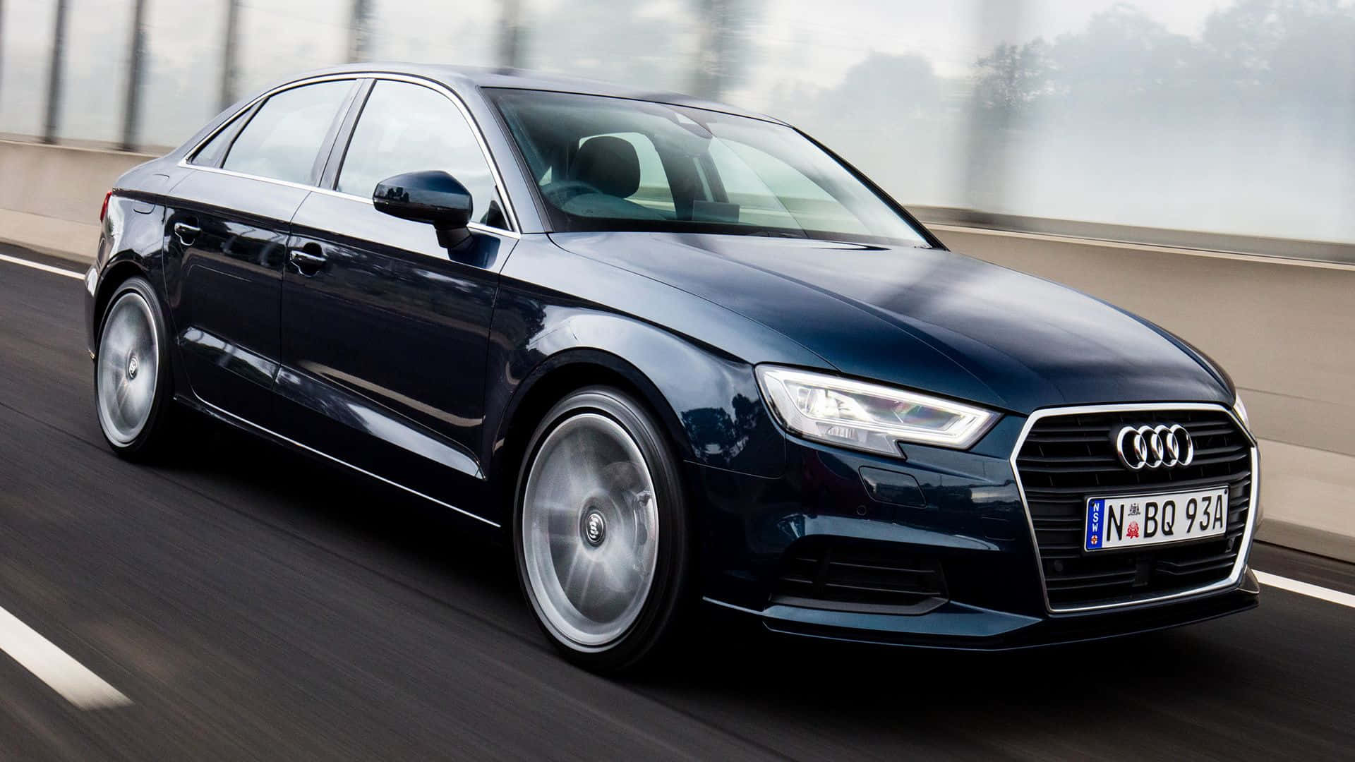 Audi A3 Sportback in Motion Wallpaper