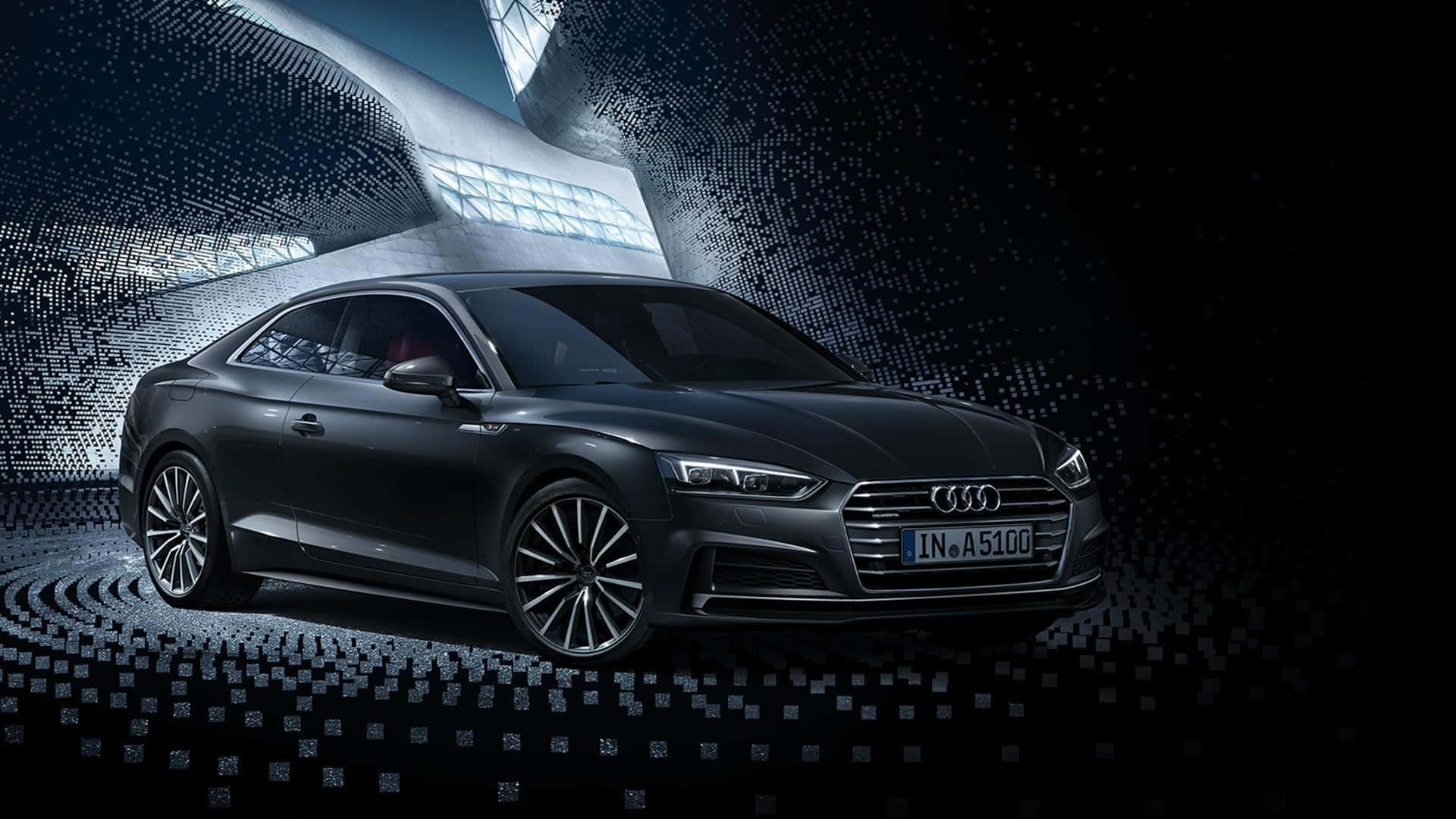 Sleek and Sophisticated Audi A5 on the Open Road Wallpaper