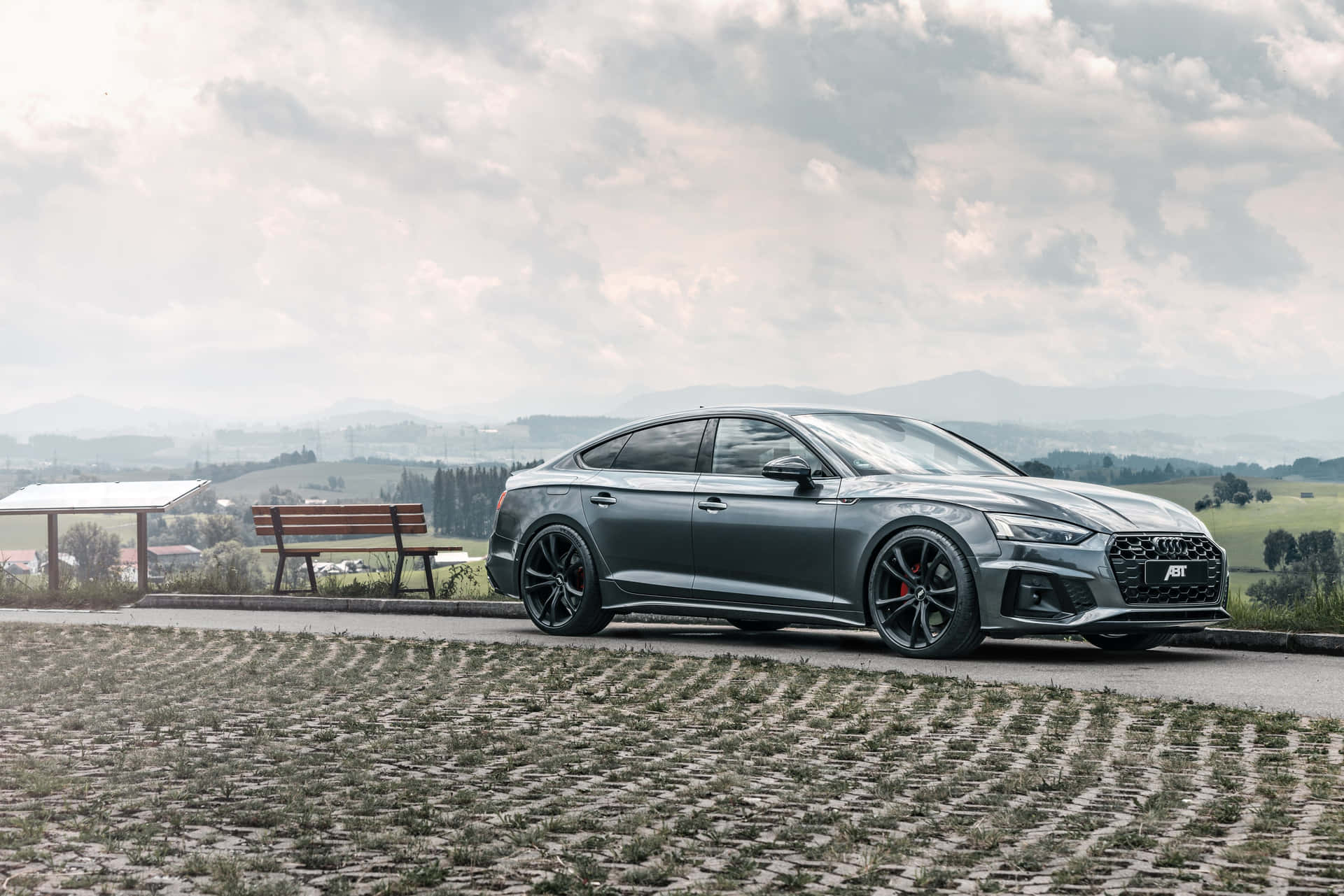 Striking Audi A5 Exuding Luxury and Performance Wallpaper