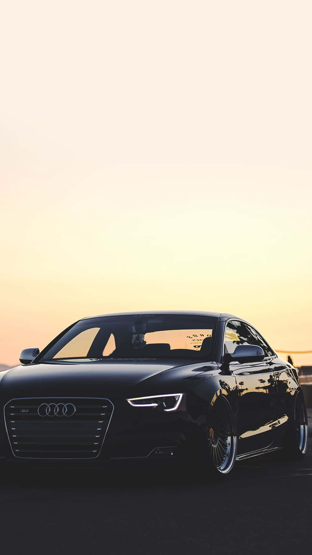 "Beautifully Designed Audi and Iphone Coming Together" Wallpaper