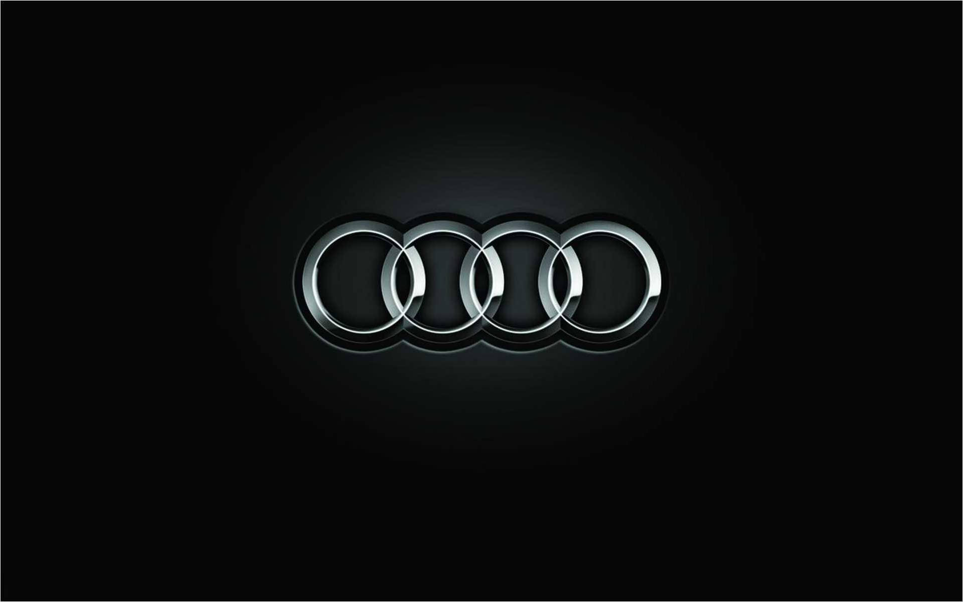 Audi Logo Til Bilsmærker Tapet Wallpaper