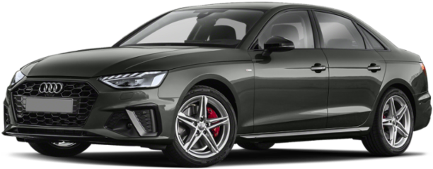 Audi Luxury Sedan Profile View PNG