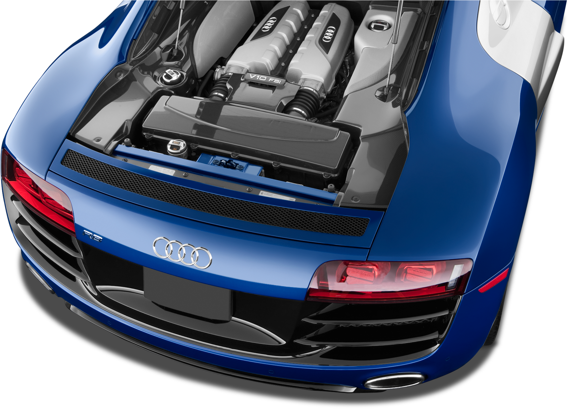 Audi R8 V10 Engine Exposure PNG