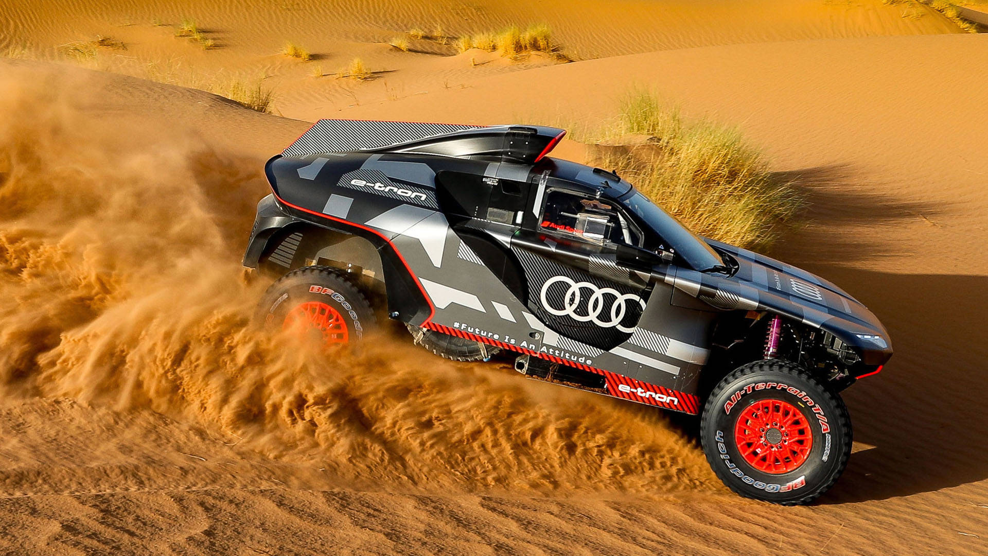 Audi Rs Dakar Rally Background