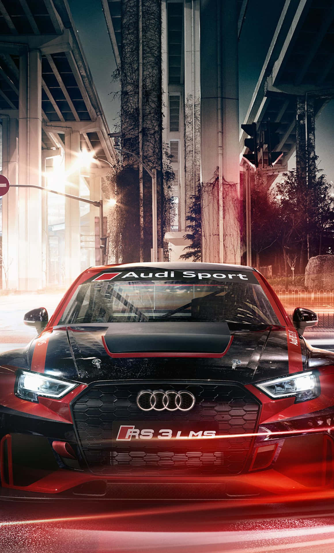 Audirs3 Sportback: Un Paseo Emocionante. Fondo de pantalla