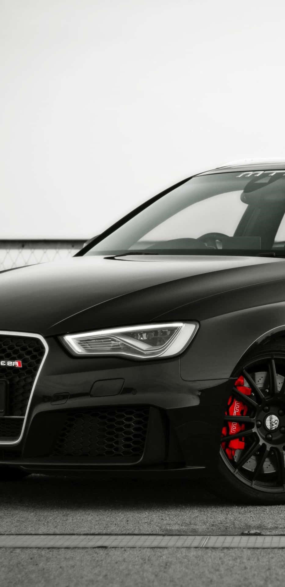 Captivating Audi RS3 Sportback in Action Wallpaper