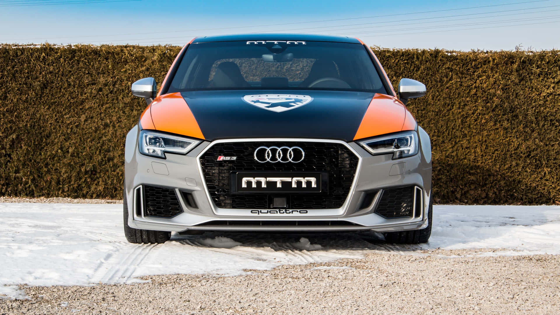 Audirs3 Dinámico En Acción. Fondo de pantalla