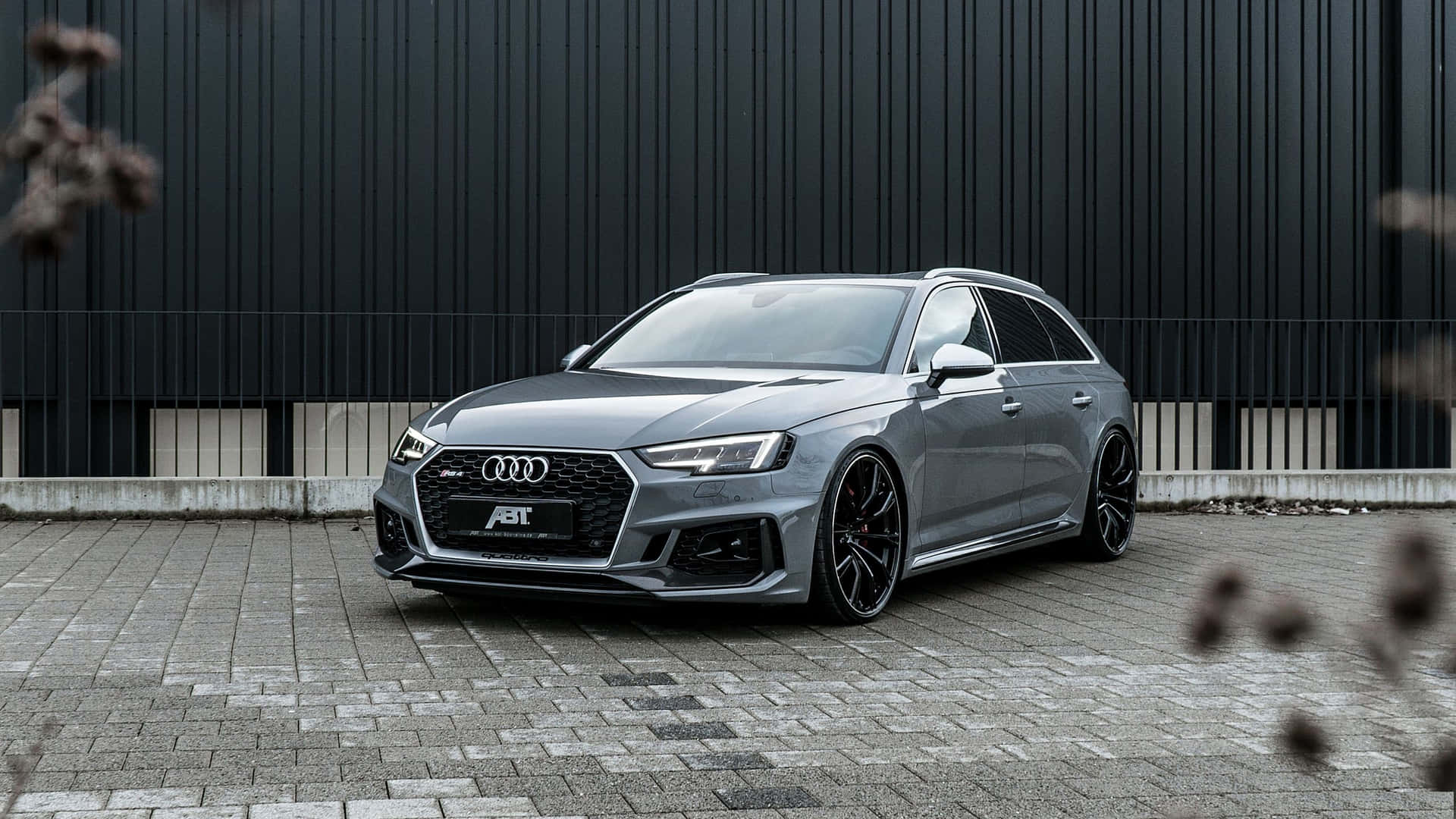 Audi RS5 Sport Coupe in Action Wallpaper
