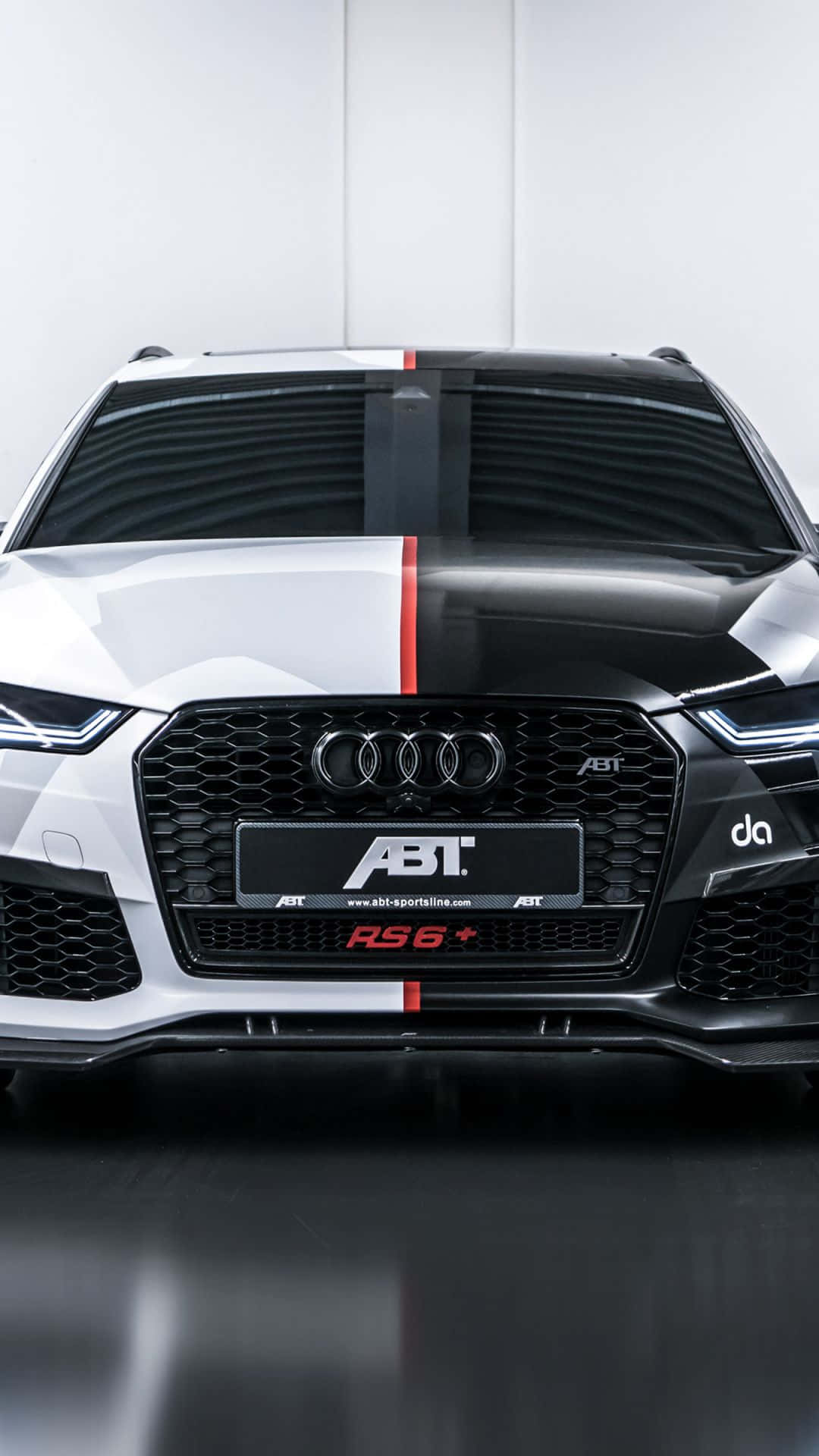 Sleek Audi RS6 in Motion Wallpaper