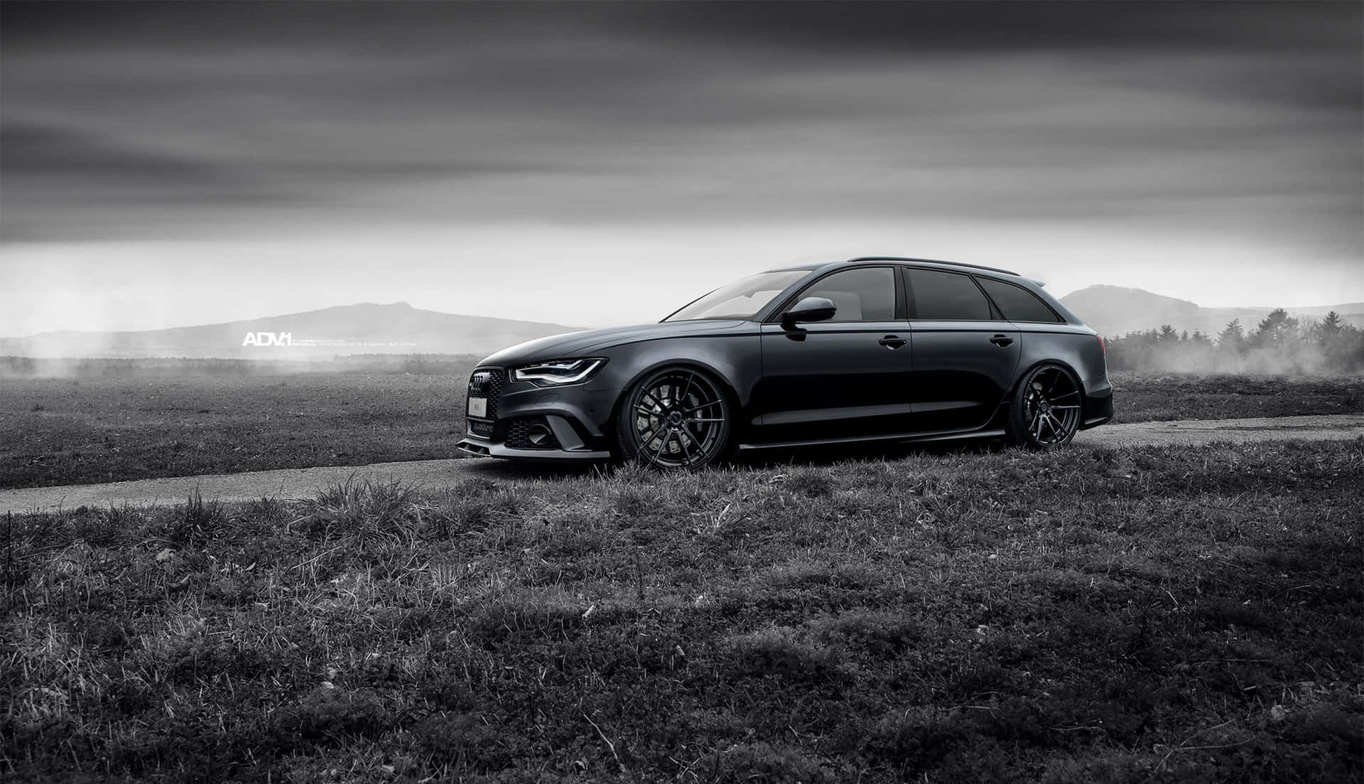Caption: Sleek Audi RS6 Showcasing Its Impressive Power and Design Wallpaper