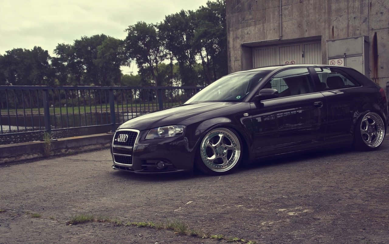 Captivating Audi S3 on the Road Wallpaper