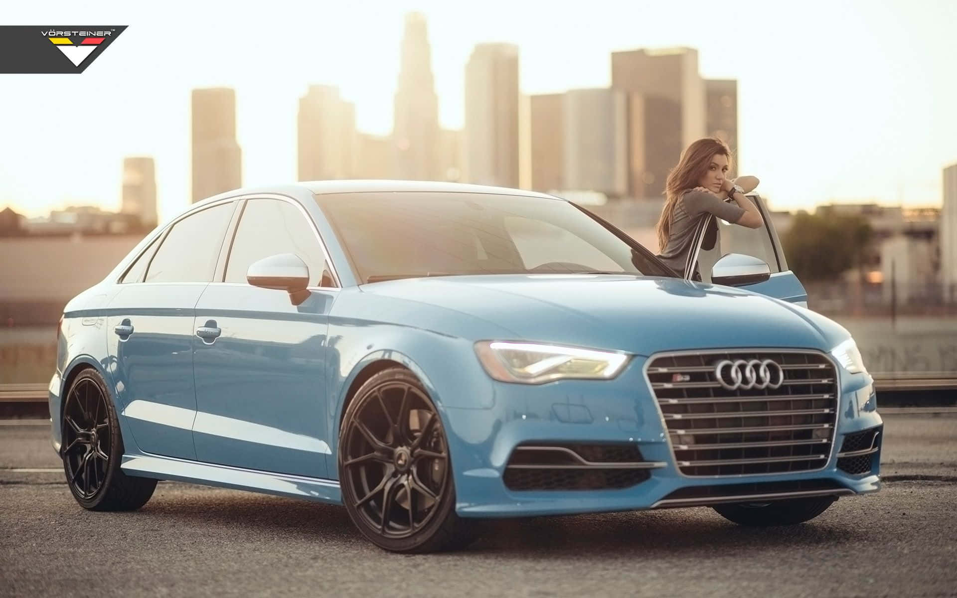 Stunning Audi S3 on the move Wallpaper